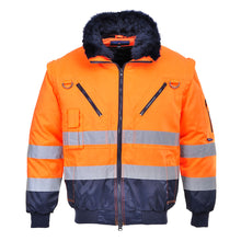 Carica l'immagine nel visualizzatore di Gallery, Giacca Pilot 3 in 1 Hi-Vis - PJ50