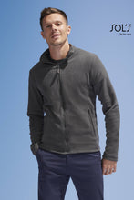 Carica l&#39;immagine nel visualizzatore di Gallery, FELPA UOMO FULL ZIP IN PILE SOL’S - NORMAN MEN
