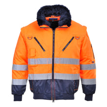 Carica l&#39;immagine nel visualizzatore di Gallery, Giacca Pilot 3 in 1 Hi-Vis - PJ50
