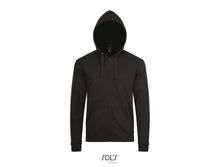 Carica l&#39;immagine nel visualizzatore di Gallery, FELPA UNISEX FULL ZIP CON CAPPUCCIO SOL’S - STONE
